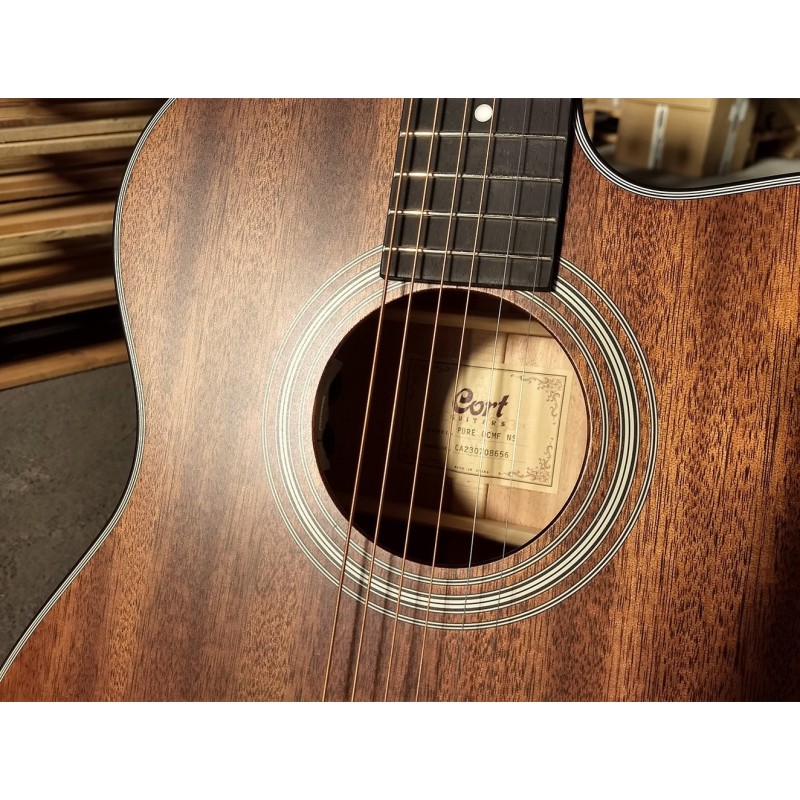 CORT PURE-OCMF w/BAG NS - Chitarra Acustica Spalla Mancante Elettrificata - vai con la sigla