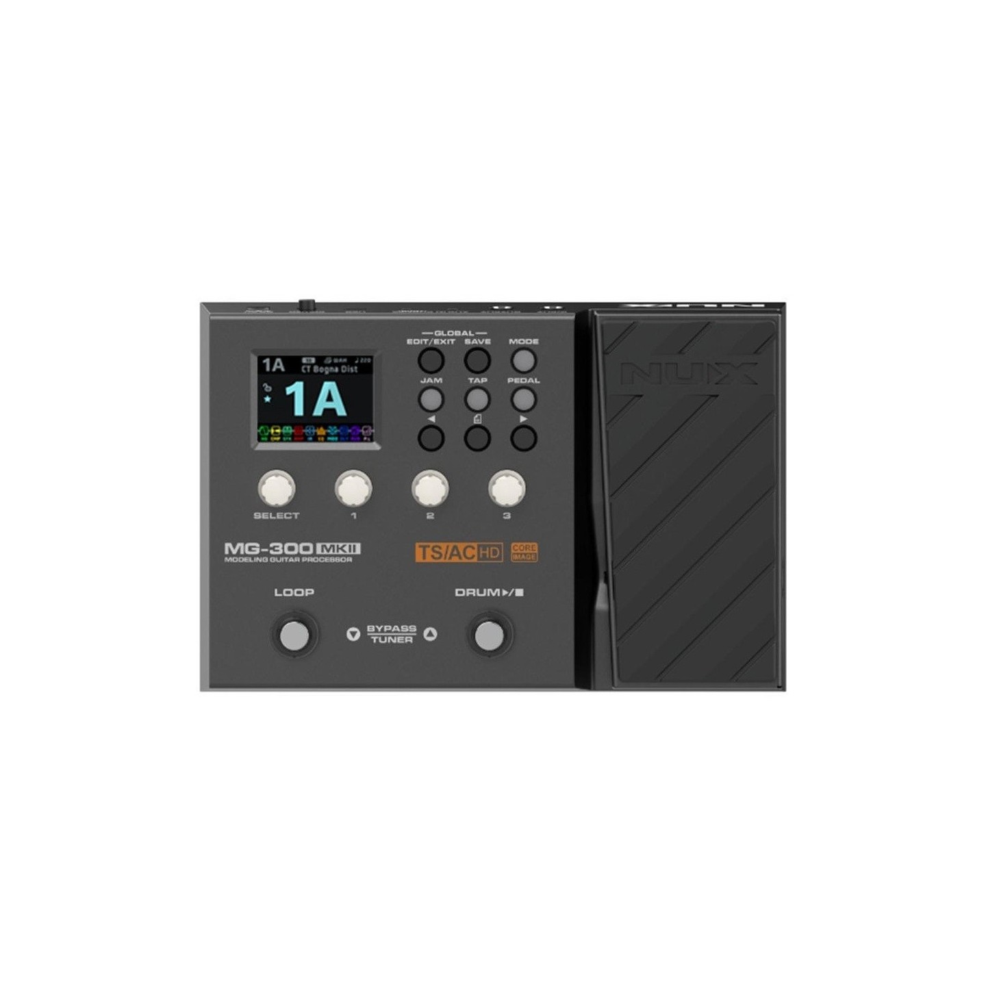 NUX MG-300 MKII Pedaliera modeler per chitarra - vai con la sigla