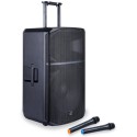 SOUNDSATION PROVIBE 12AIRSistema PA Portatile 12” 2-Vie con Batteria, Trolley e Mobile App - vai con la sigla