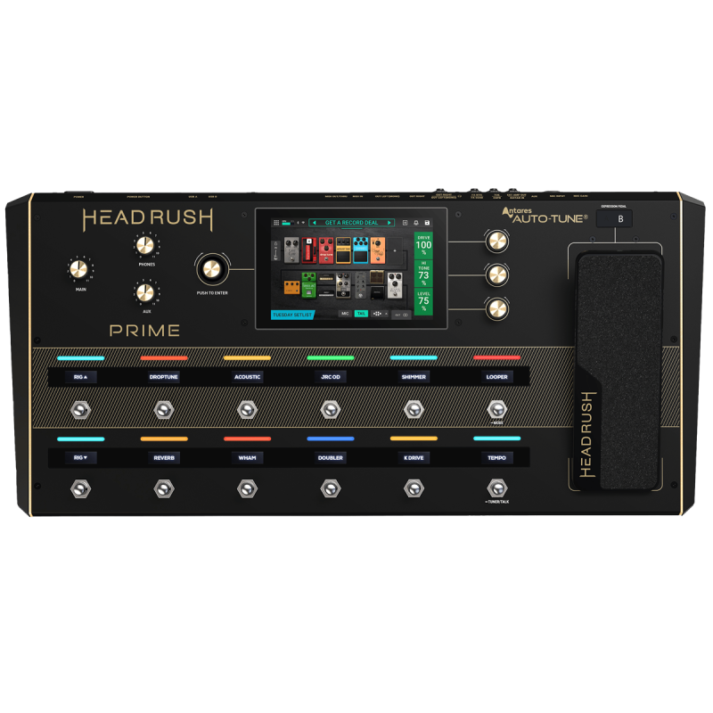 HEADRUSH PRIME Amp Modeler e Vocal Processor - vai con la sigla