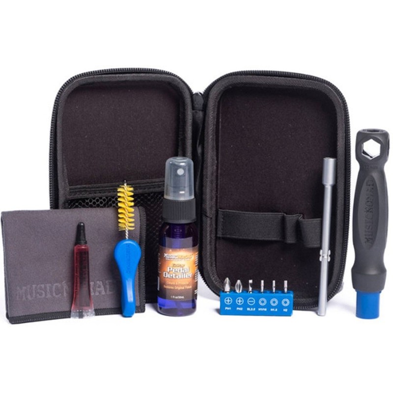 MUSIC NOMAD Pedal Care Kit 12pcs per chitarra e basso - vai con la sigla