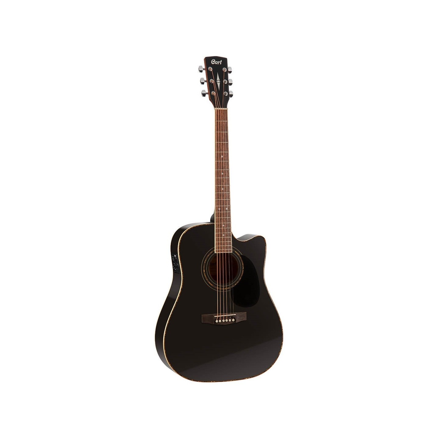 CORT AD880CE w/BAG - BLK , chitarra acustica elettrificata con custodia - vai con la sigla