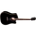 CORT AD880CE w/BAG - BLK , chitarra acustica elettrificata con custodia - vai con la sigla