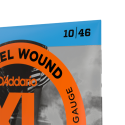 D'ADDARIO EXL110 per chitarra elettrica, Nickel Wound, Regular Light, 10-46 - vai con la sigla