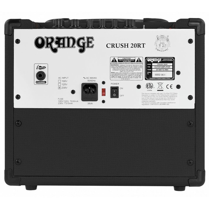 ORANGE CRUSH 20 BK - vai con la sigla