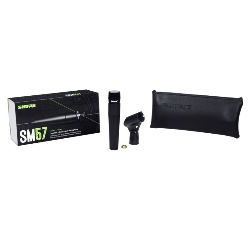 SHURE - SM57 MICROFONO DINAMICO CARDIODE - vaiconlasigla