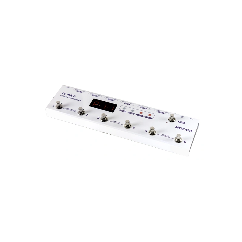 MOOER L6 MKII Pedal Controller - Commutatore di loop programmabile - vai con la sigla