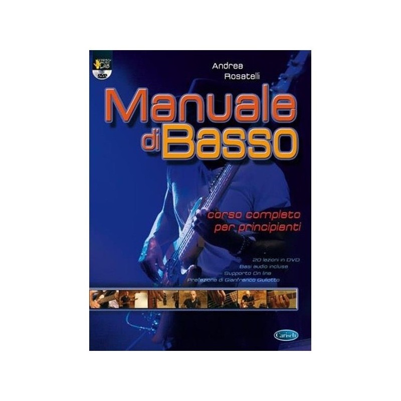 MANUALE DI BASSO VOL. 1 + DVD - ANDREA ROSATELLI - vai con la sigla