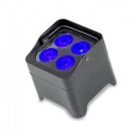 PAR A BATTERIA CENTOLIGHT PORTRAIT Q-Air MINI CON 4 LED DA 12 W RGBWAUV