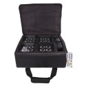 PAR A BATTERIA CENTOLIGHT PORTRAIT Q-Air MINI CON 4 LED DA 12 W RGBWAUV