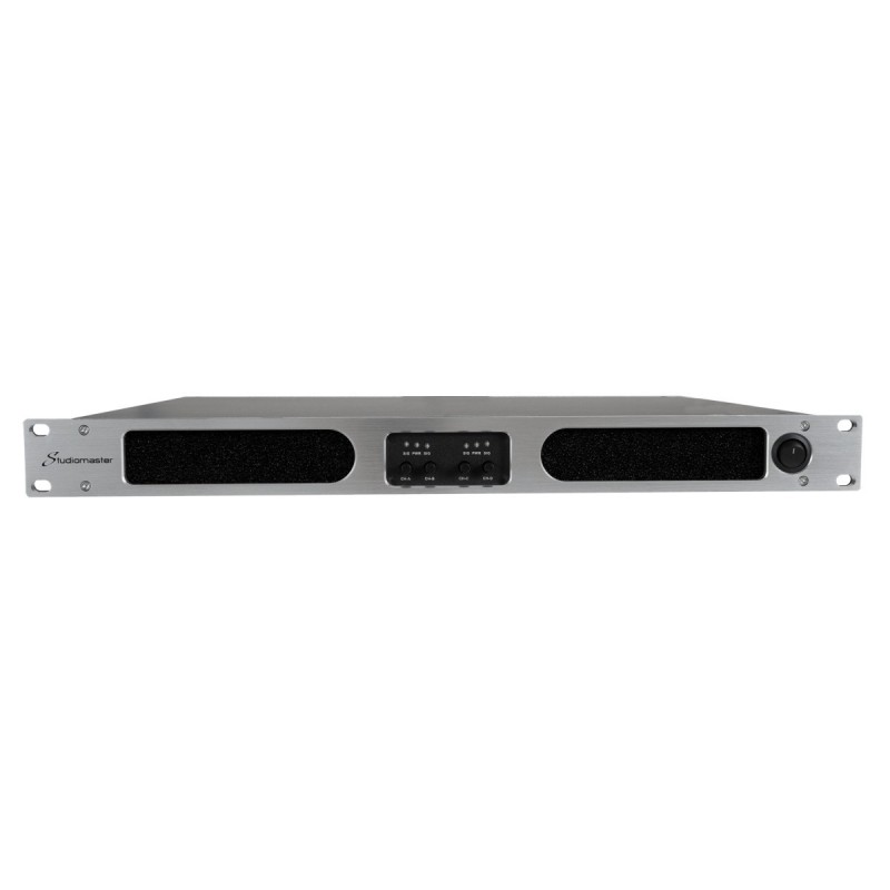 AMPLIFICATORE CLASSE D STUDIOMASTER QX4-8000 4X2000W - 8OHM CON PFC