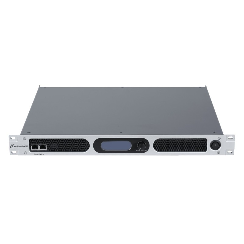 AMPLIFICATORE CLASSE D STUDIOMASTER DQX4-6000 4X1500W - 8OHM CON PFC & DSP