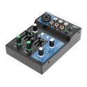 TOPP PRO MXi.3  Mixer 3 Canali Con Funzione USB E Bluetooth" - vaiconlasigla