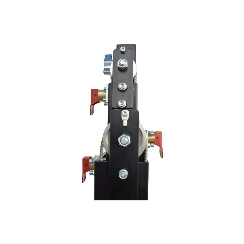 ELEVATORE A CARICO SUPERIORE FANTEK TK 5315 5,3M. ALTEZZA.150 KG. NERO. DIN (T103D)