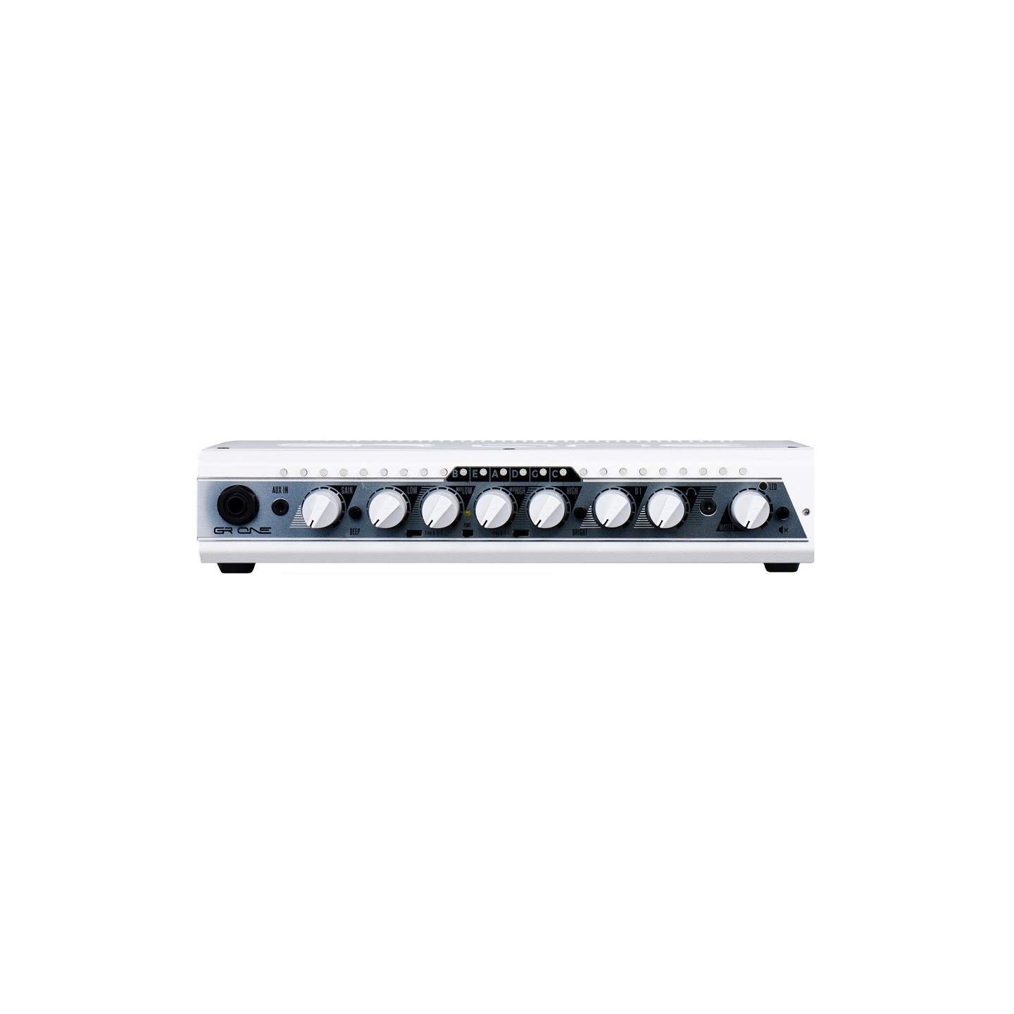 GRbass GR H-ONE800-WHT, Testata per basso - 800 Watt - vai con la sigla