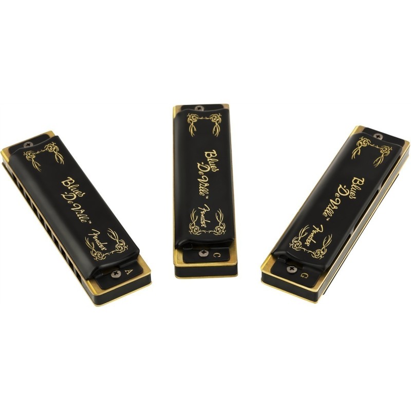 Armonica Fender Blues DeVille Pack of 3 0990702021
