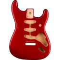 Corpo Fender Classic Series 60's Stratocaster SSS Alder B Vintage B Mount Candy App Red