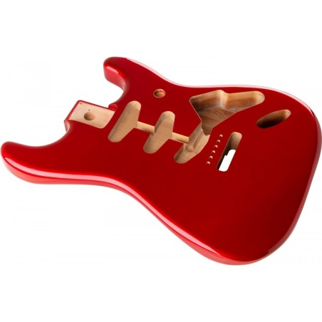 Corpo Fender Classic Series 60's Stratocaster SSS Alder B Vintage B Mount Candy App Red