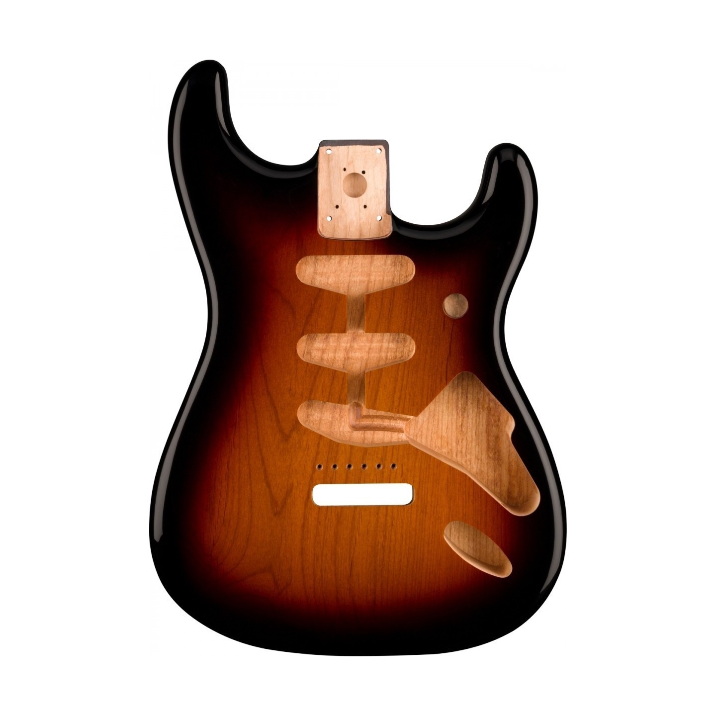 Corpo Fender Classic Series 60's Stratocaster SSS Alder Vintage Bridge M 3-C Sunb