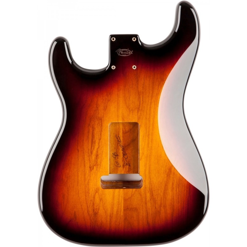 Corpo Fender Classic Series 60's Stratocaster SSS Alder Vintage Bridge M 3-C Sunb