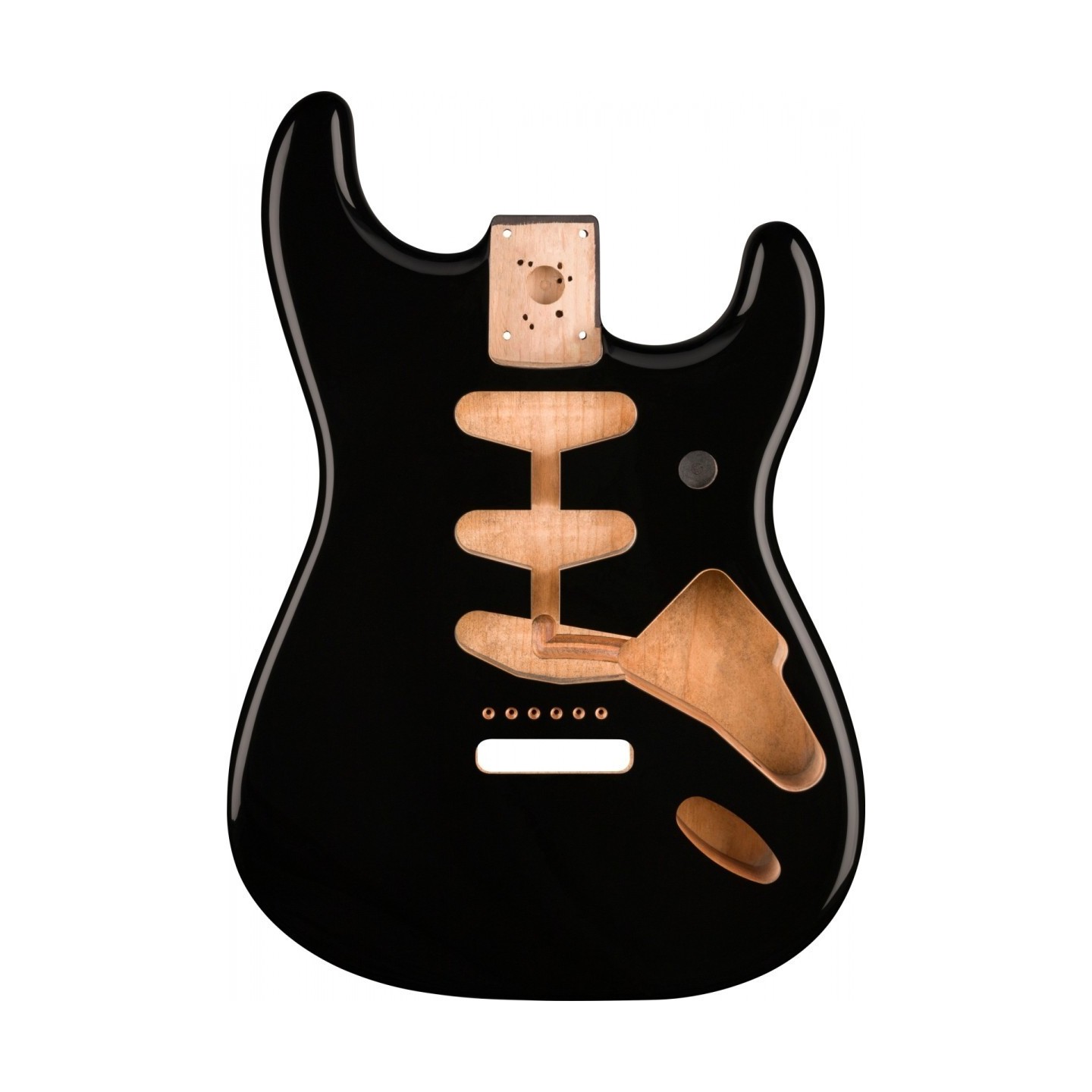 Corpo Fender Classic Series 60's Stratocaster SSS Alder Vintage Bridge Mount Black