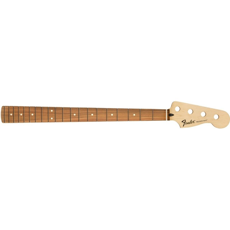 Manico Fender Standard Series Precision Bass 20 Medium Jumbo Frets Nat Pau Ferro