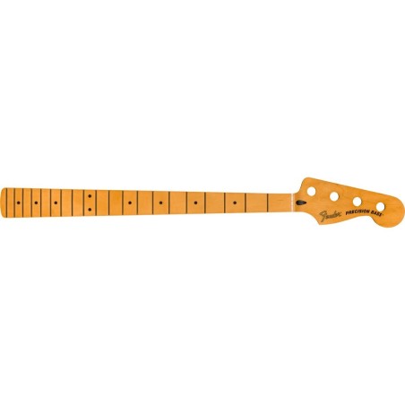 Manico Fender Precision to Jazz Bass Conversion  20 Med Jumbo Frets 1 Radius Maple