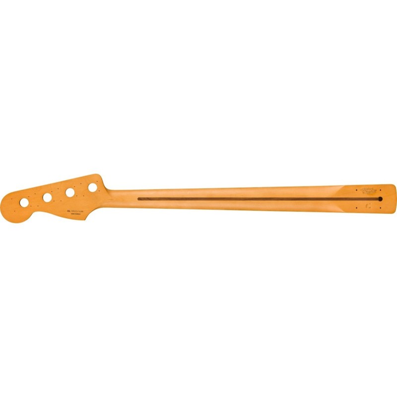 Manico Fender Precision to Jazz Bass Conversion  20 Med Jumbo Frets 1 Radius Maple