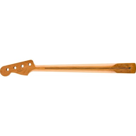 Manico Fender Roasted Maple Jazz Bass 20 Medium Jumbo Frets 9.5" Natural 0990702920