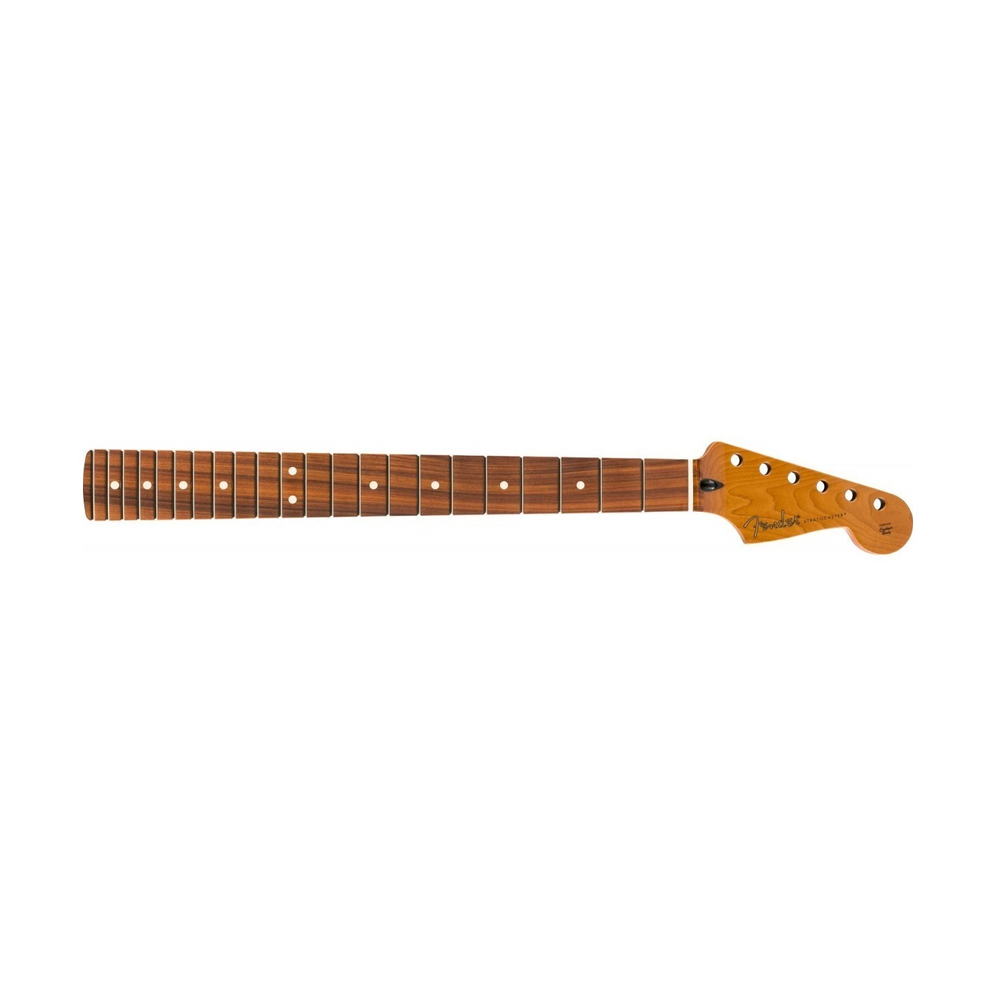 Manico Fender Roasted Maple Stratocaster 12" Pau Ferro, Flat Oval Shape 0990403920