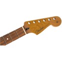 Manico Fender Roasted Maple Stratocaster 12" Pau Ferro, Flat Oval Shape 0990403920