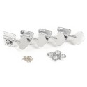 Fender Parts Pure Vintage '70s Bass Tuning Machines Nickel/Chrome Nickel 0076568049