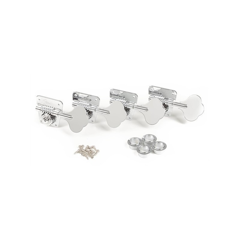 Fender Parts Pure Vintage '70s Bass Tuning Machines Nickel/Chrome Nickel 0076568049