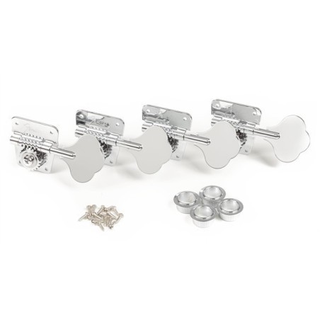 Fender Parts Pure Vintage '70s Bass Tuning Machines Nickel/Chrome Nickel 0076568049