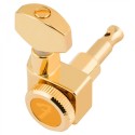 Fender Parts Locking Stratocaster/Telecaster Staggered Tuning Machines (6)  Gold 0990818200
