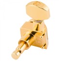 Fender Parts Locking Stratocaster/Telecaster Staggered Tuning Machines (6)  Gold 0990818200