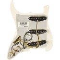 Fender Pre-Wired Strat Pickguard, Pure Vintage '59 w/RWRP Midde, Parchment 11 Hole PG