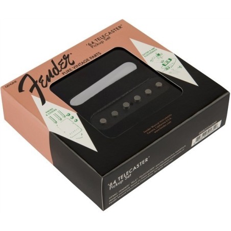 Pickup Fender Pure Vintage '64 Telecaster Black and Chrome 0992234000