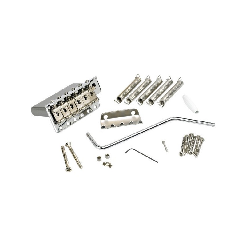 Fender Parts 6-Saddle American Vintage Series Stratocaster Tremolo Assembly Chrome