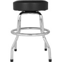 Sgabello Fender Custom Shop Chevron Logo  Black/Chrome, 24" 9192022005