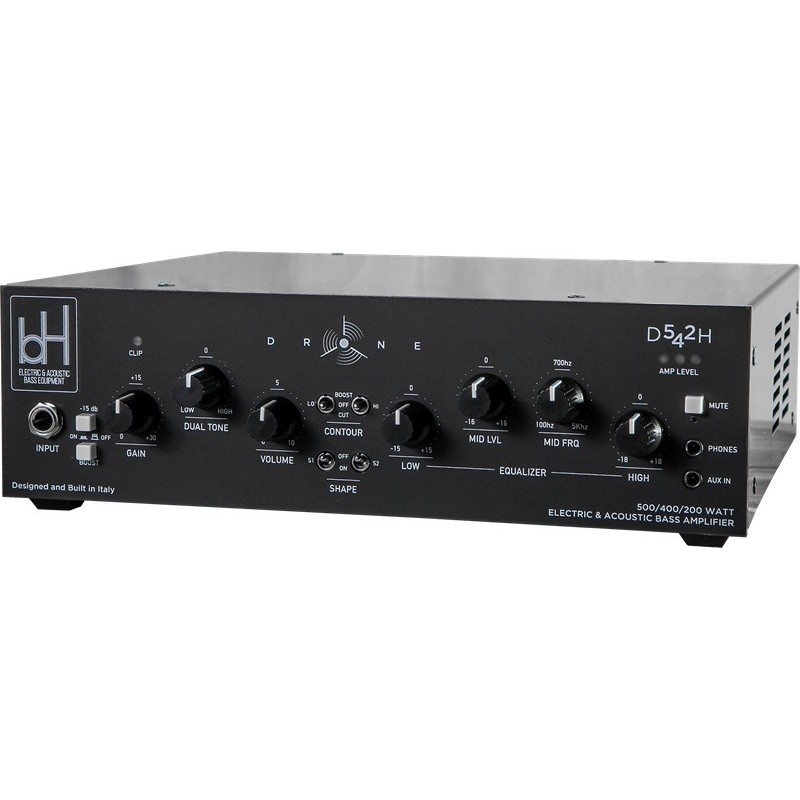 BH AMPS D542H (MK-II 2025) - testata per basso - vai con la sigla