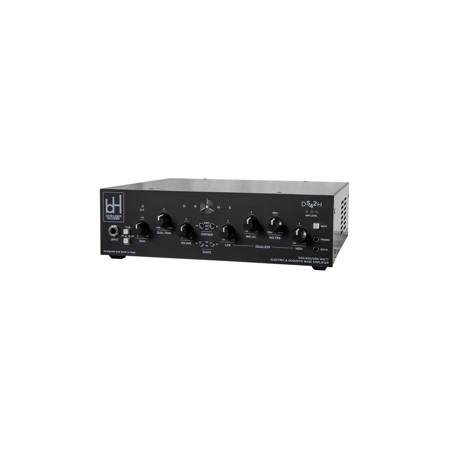 BH AMPS D542H (MK-II 2025) - testata per basso - vai con la sigla