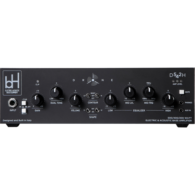 BH AMPS D542H (MK-II 2025) - testata per basso - vai con la sigla