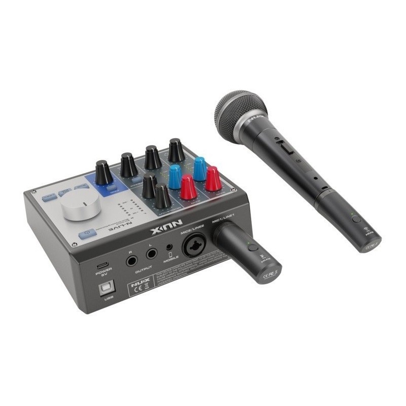 NUX B-3RC Bundle sistema microfonico wireless 2.4GHz - vai con la sigla