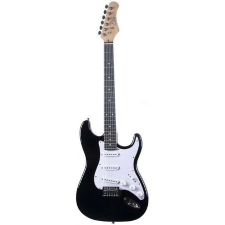 Eko Guitars - ST-100 Black - vai con la sigla