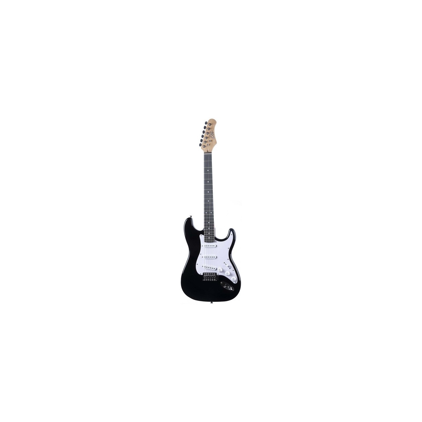 Eko Guitars - ST-100 Black - vai con la sigla