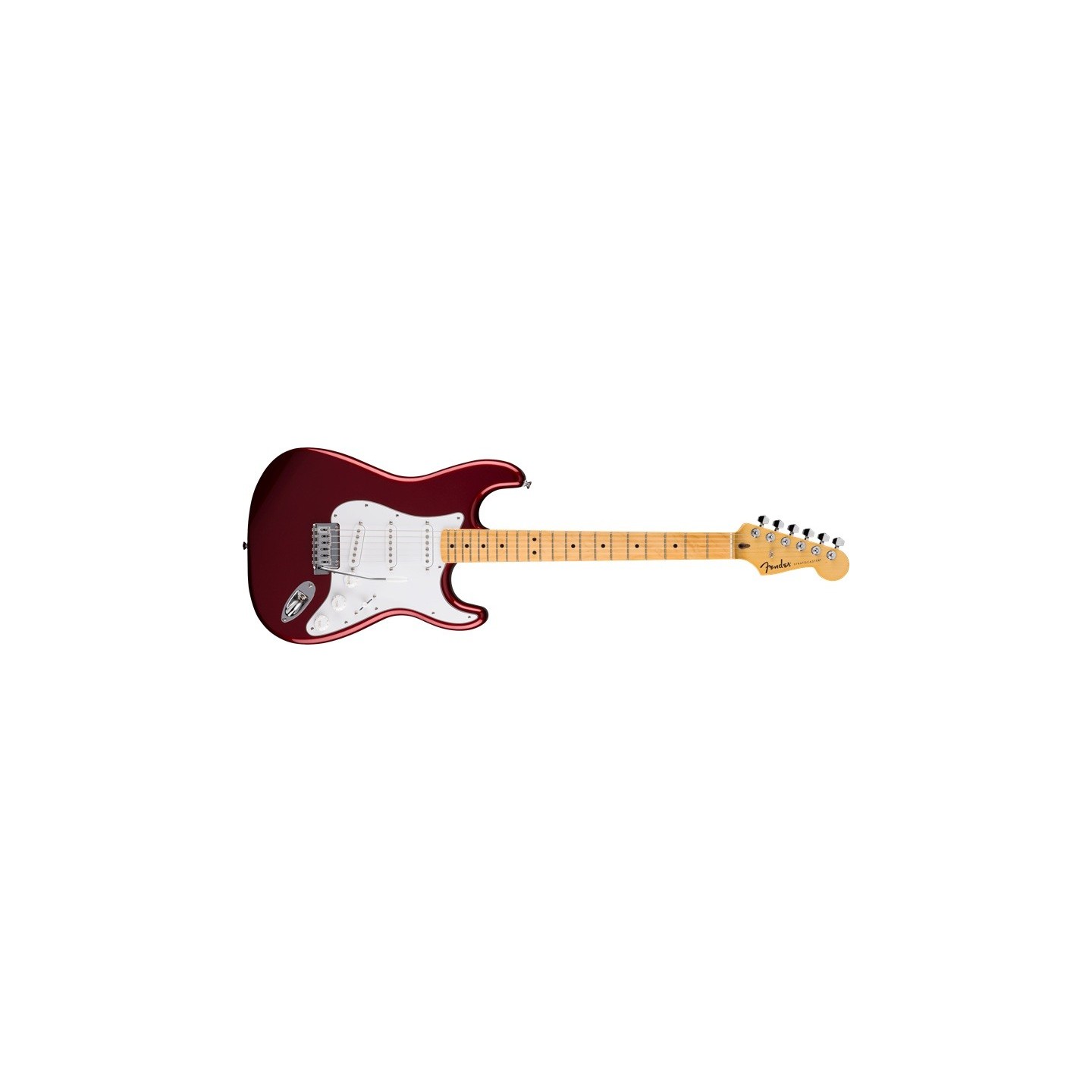 FENDER Standard Stratocaster®, Maple Fingerboard, White Pickguard, Candy Cola - vai con la sigla