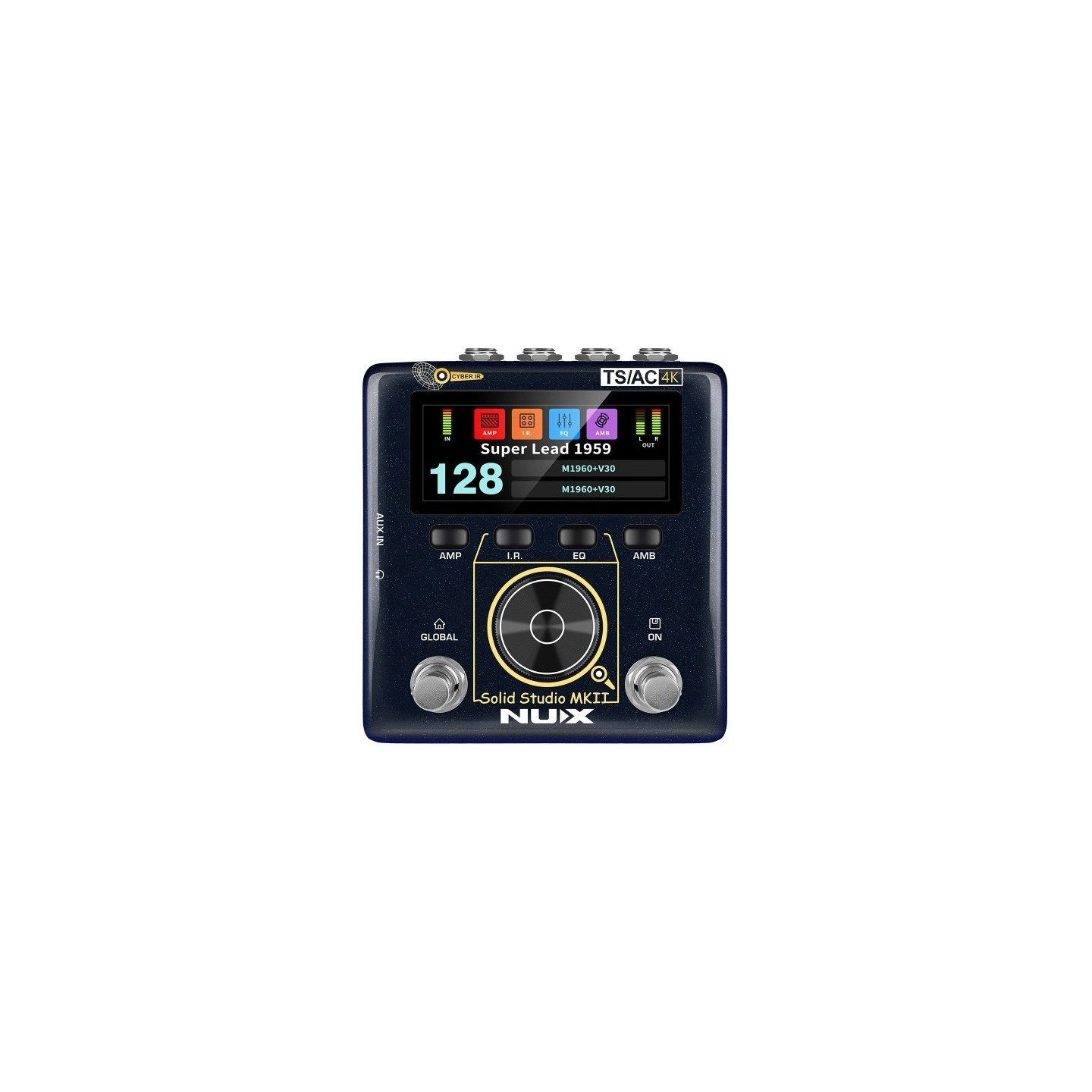 NUX NSS-6 SOLID STUDIO MKII Preamp, Power Amp simulator & IR loader - vai con la sigla