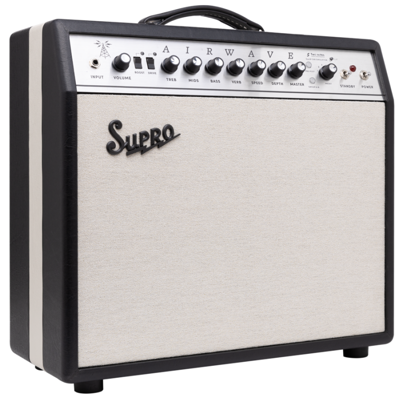 SUPRO Airwave - combo valvolare 25w , Cab Simulator on-board - vai con la sigla