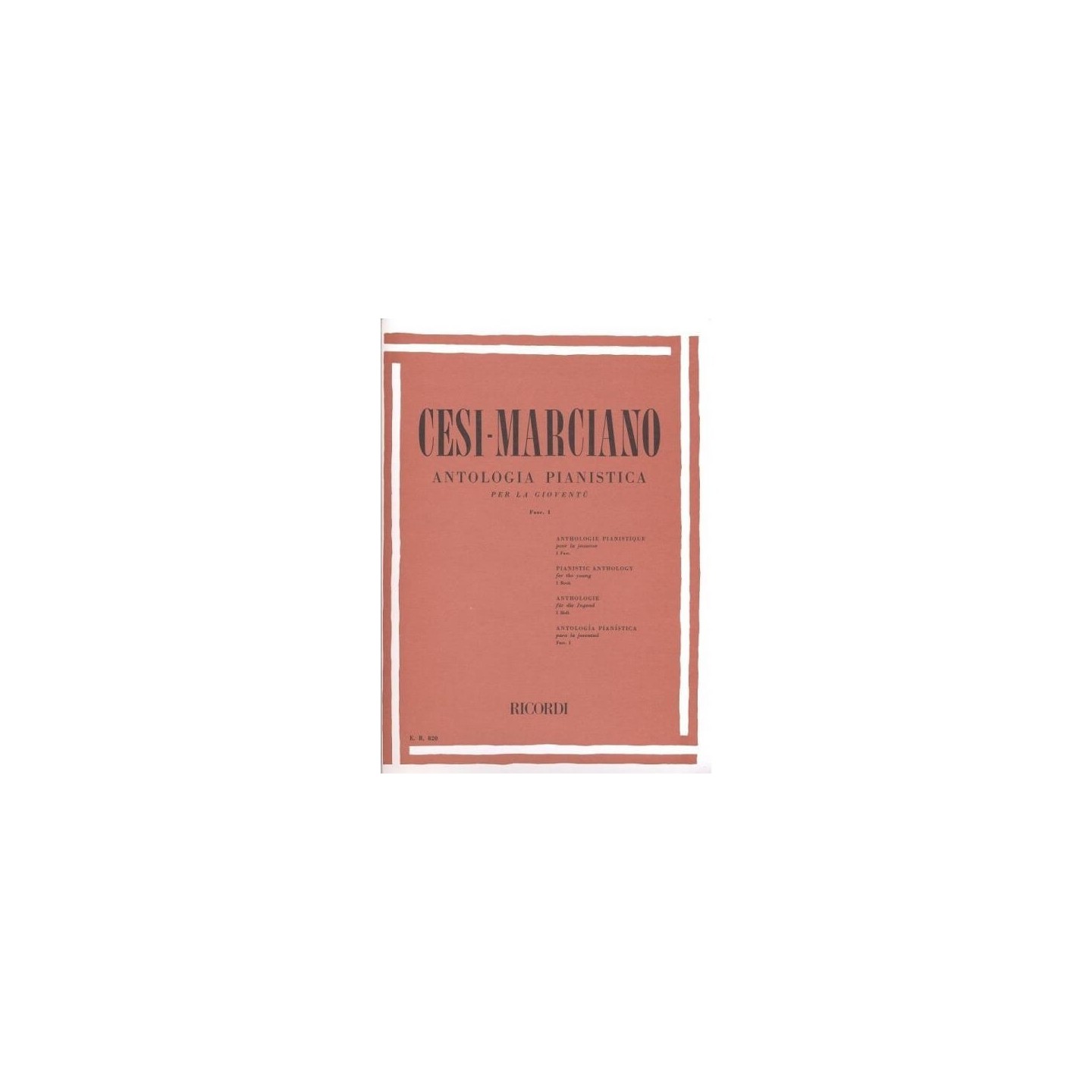 Antologia Pianistica Per La Gioventu - Fasc. I - vai con la sigla